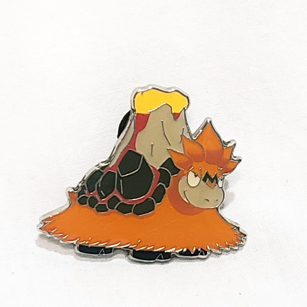 Pokémon Mega Camerupt Collectable Lapel Hat Pin 2016 1.5" Enamel